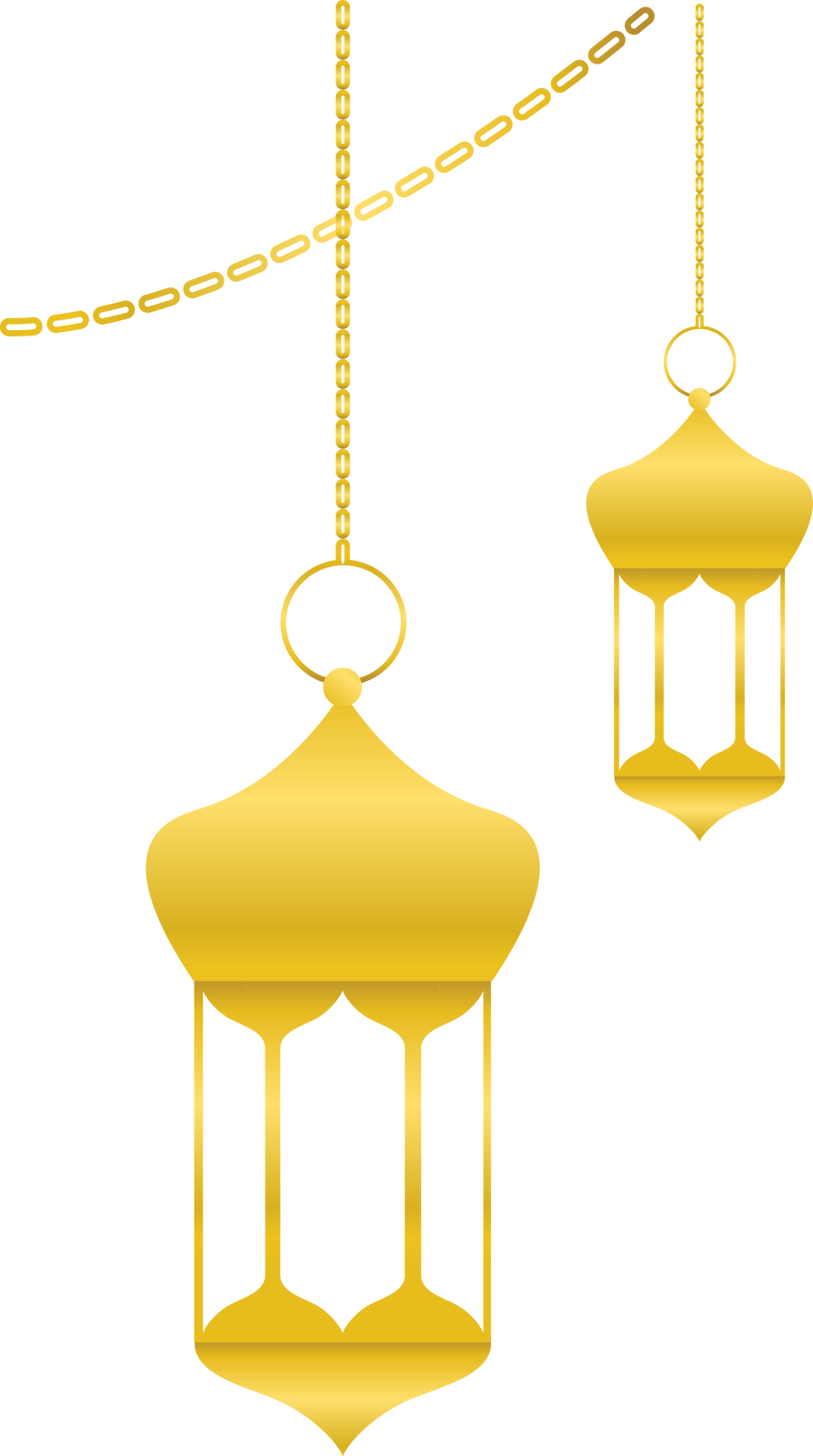 Ramadan Golden Lantern