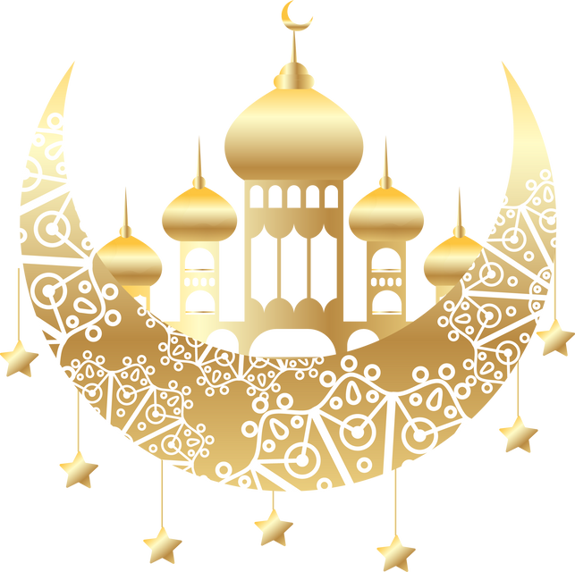 Golden Ramadan Decoration